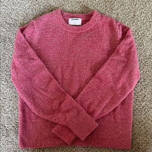 Old Navy women’s Crewneck Sweater - Raspberry Pink